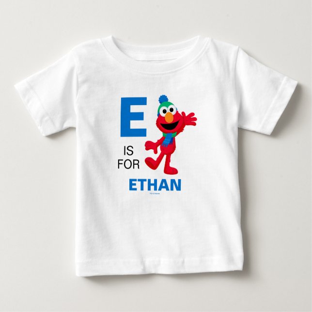 Merry Christmas from Elmo Baby T-Shirt (Front)
