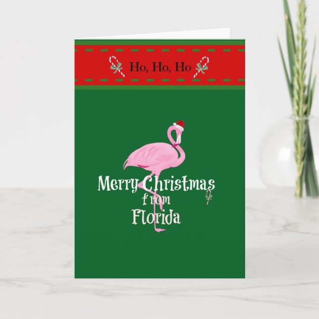 Merry Christmas from Florida Card (Front)