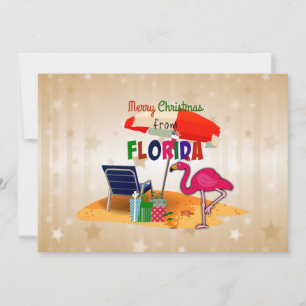 Merry Christmas from Florida Card