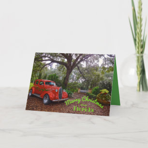 Merry Christmas from Florida Classic Car Bok Tower Holiday Card