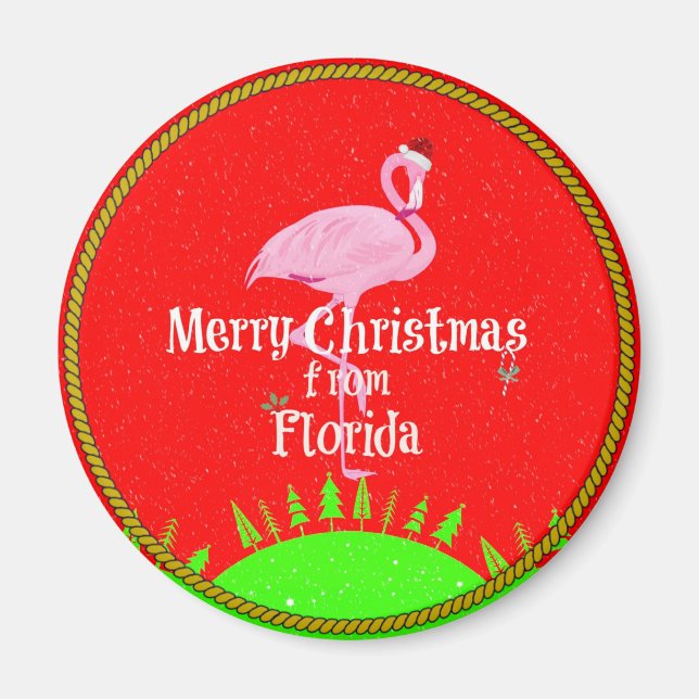 Merry Christmas from Florida, Magnet (Front)