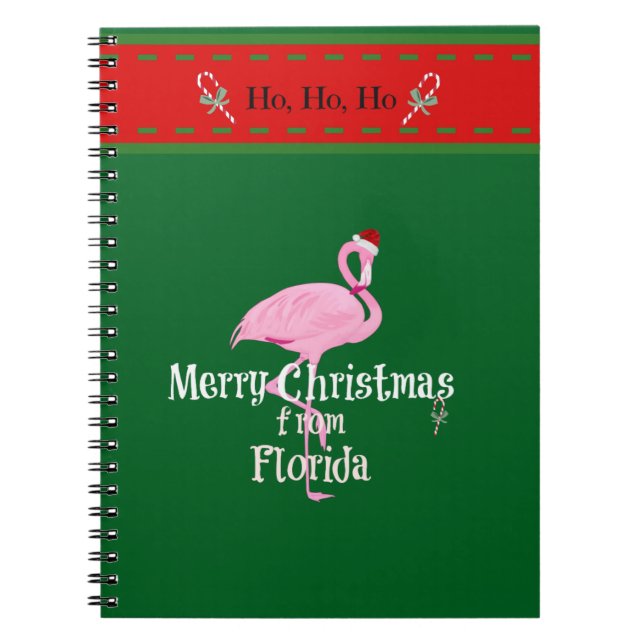 Merry Christmas from Florida Notebook (Front)