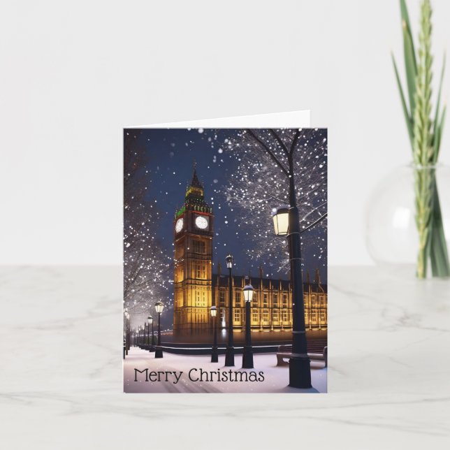 Merry Christmas from London Holiday Card (Front)