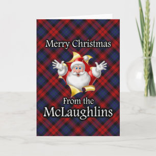 Merry Christmas From McLaughlin MacLachlan Clan Holiday Card