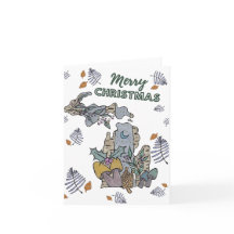 Merry Christmas from Michigan Holiday Card 