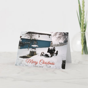Merry Christmas from Mosna Sibiu county Romania Card