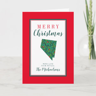 Merry Christmas from Nevada Card