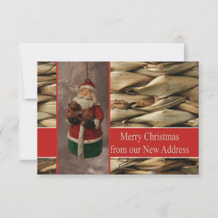 Merry Christmas from New Address Card