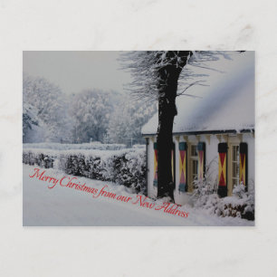 Merry Christmas from New Address Card