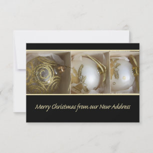 Merry Christmas from New Address Card