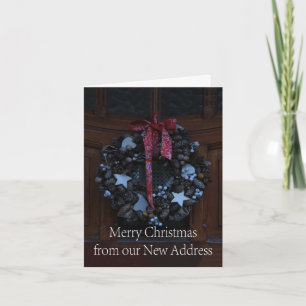Merry Christmas from New Address Holiday Card