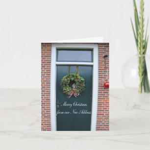 Merry Christmas from New Address Holiday Card