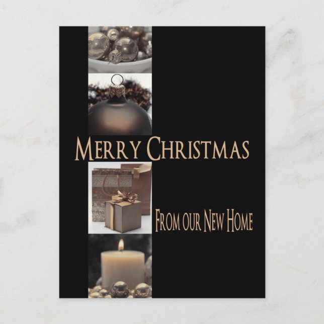 Merry Christmas from New Home Card (Front)