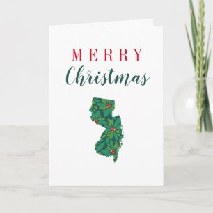Merry Christmas from New Jersey Card