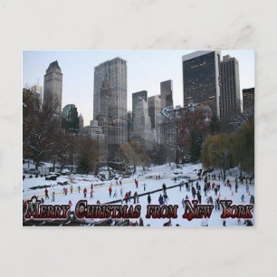Merry Christmas from New York Holiday Postcard