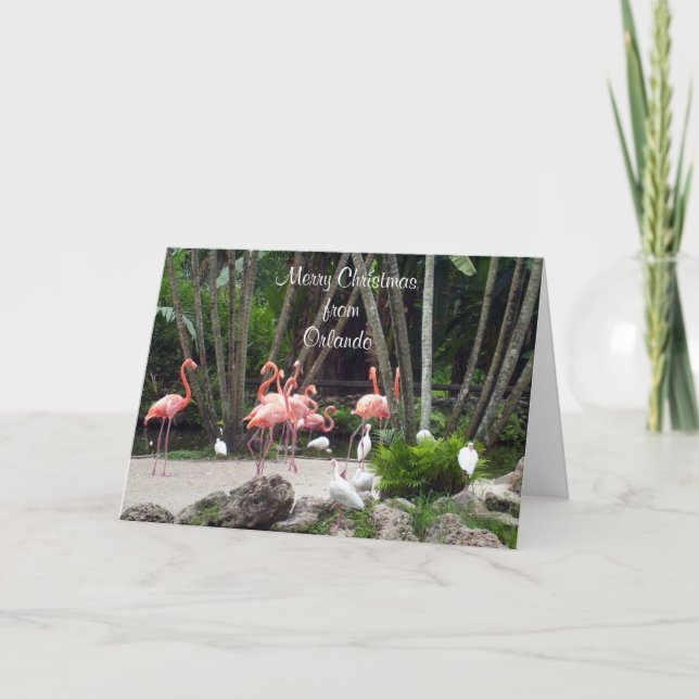 Merry Christmas from Orlando Card (Front)