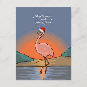 Merry Christmas from Orlando, Florida Postcard