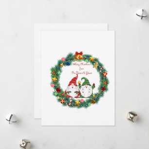 Merry Christmas from our Gnome to Yours on a Holiday Card