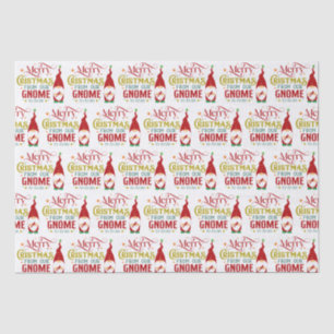 Merry Christmas From Our Gnome To Yours Tissue Paper