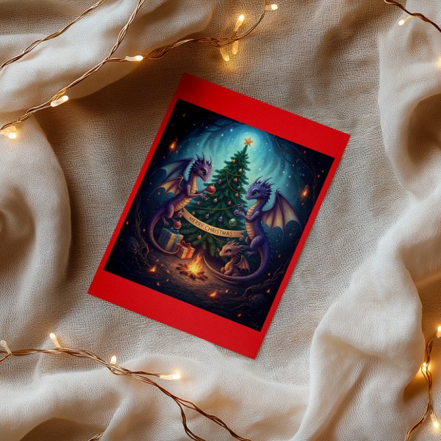 Merry Christmas from Our Little Dragon Nest Holiday Card (Creator Uploaded)