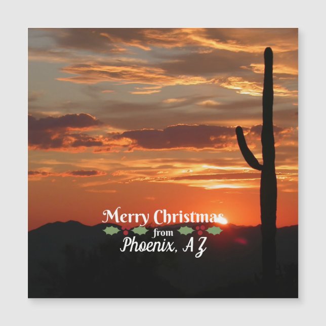 Merry Christmas from Phoenix, Arizona (Front)