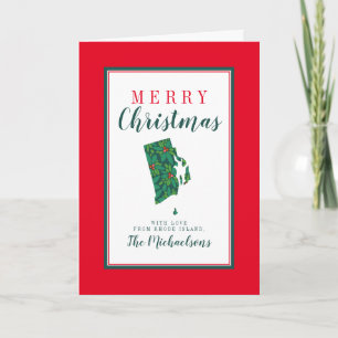 Merry Christmas from Rhode Island Card