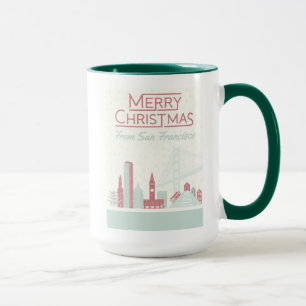 Merry Christmas from San Francisco Mug