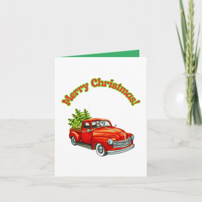 Merry Christmas from Santa Card (Front)