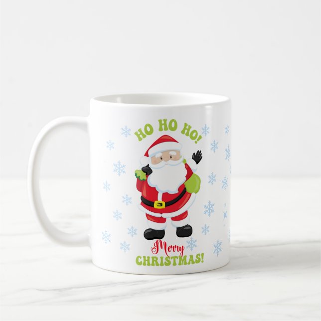Merry Christmas from Santa Coffee Mug (Left)