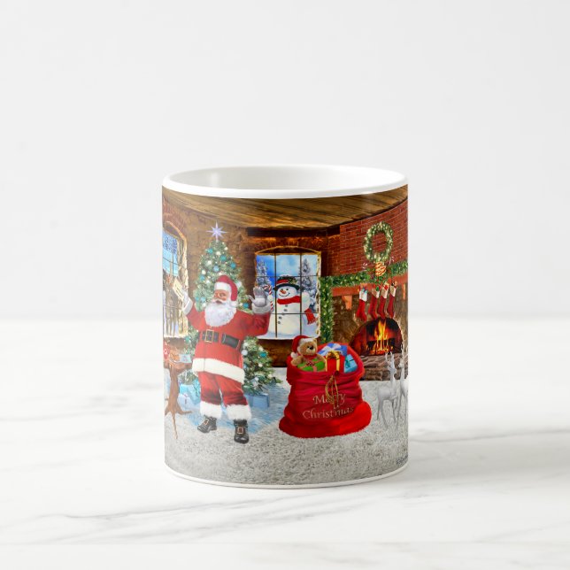 Merry Christmas from Santa Coffee Mug (Center)