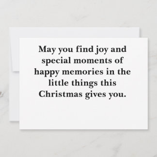 Merry Christmas from Santa Thank You Card