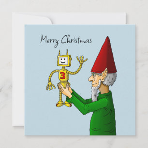 Merry Christmas from Santa's Workshop Holiday Card