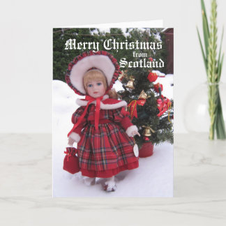 Merry Christmas from Scotland ... Holiday Card