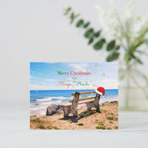 Merry Christmas from Tampa, Florida Postcard
