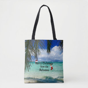 Merry Christmas from the Bahamas Tote Bag