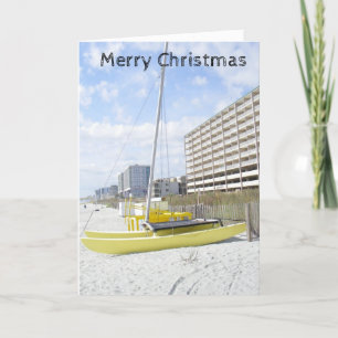 **MERRY CHRISTMAS FROM THE BEACH" HOLIDAY CARD