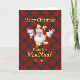 Merry Christmas From the MacNicol Clan Holiday Card