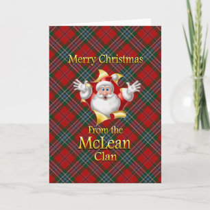 Merry Christmas From the McLean Clan Holiday Card