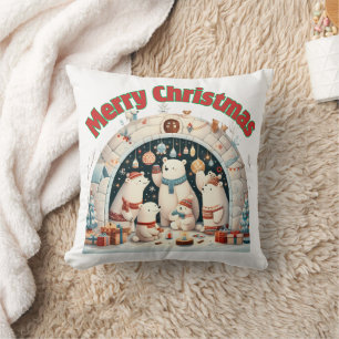 Merry Christmas from the North Pole Cushion