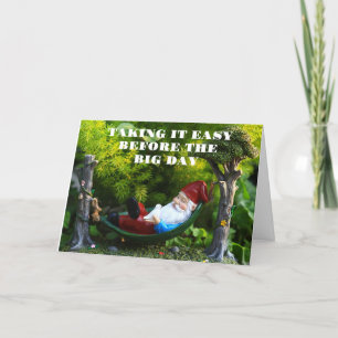 "MERRY CHRISTMAS" FROM THOUGHTFUL GNOME HOLIDAY CARD