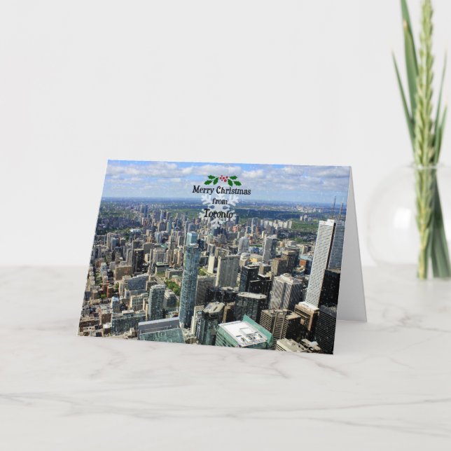 Merry Christmas from Toronto Card (Front)