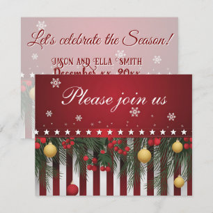 Merry Christmas from (your family) Invitation