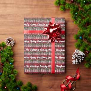 Merry Christmas from (Your name) Wrapping Paper
