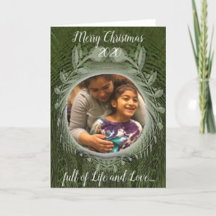 Merry Christmas...full of Life and Love...  Holid Card