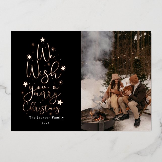 Merry Christmas fun time  family photo Holiday (Front)