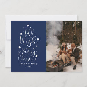 Merry Christmas fun time family photo Holiday Card