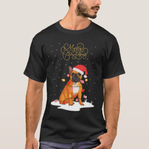 Merry Christmas Fun Xmas Christmas French Bulldog T-Shirt