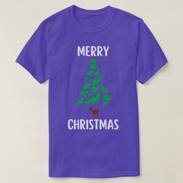 Merry Christmas Funny Christmas Shirt82 T-Shirt (Design Front)