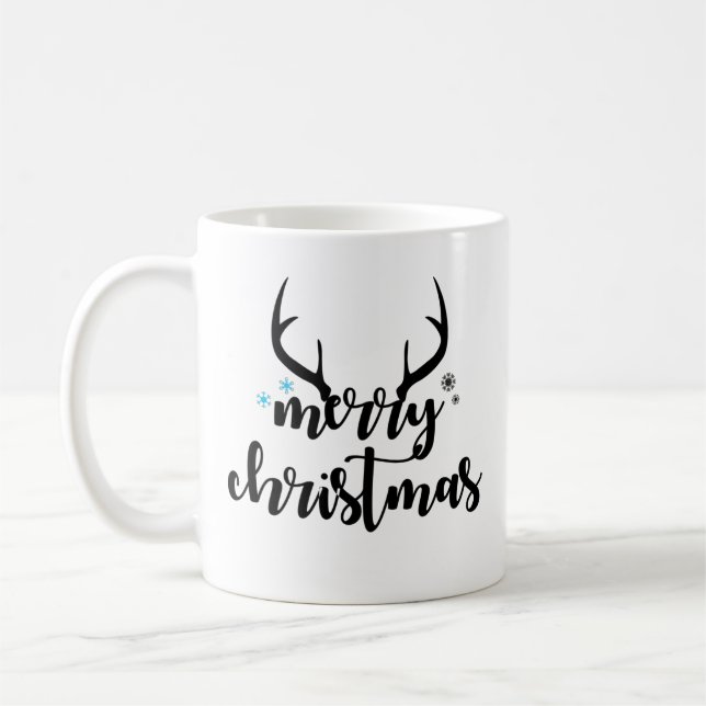 Merry Christmas Funny  Coffee Mug (Left)