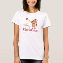 Merry Christmas funny dog T-Shirt